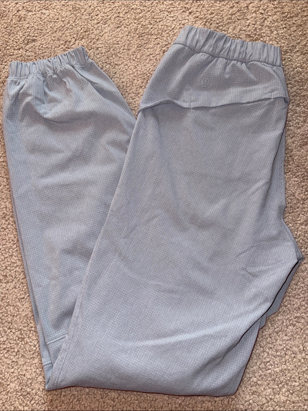 Lululemon Women’s Light Blue/Gray Drawstring Jogger Pants - Picture 2 of 5